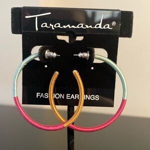 Taramanda Multicolor Hoop Earrings